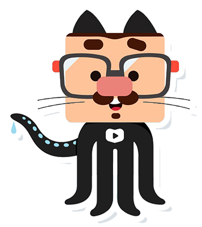 Mascote curso en video