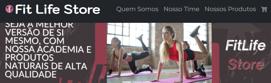 Imagem do Projeto Fit Life Store